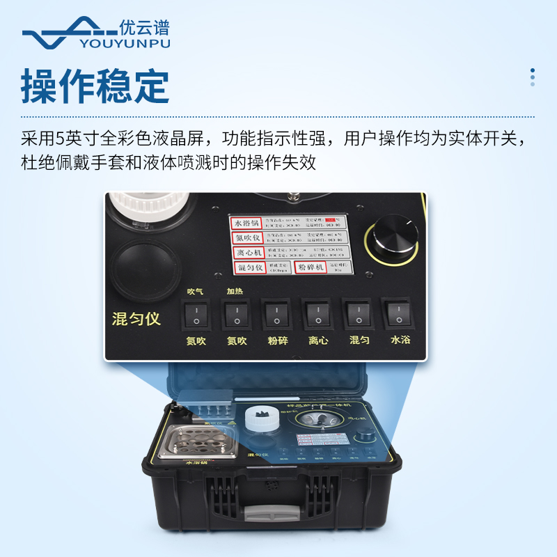 样品检测前处理一体机