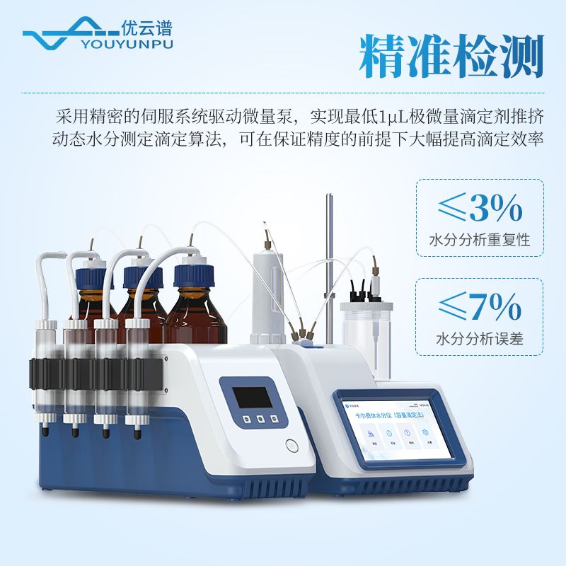 容量法卡尔费休水分仪