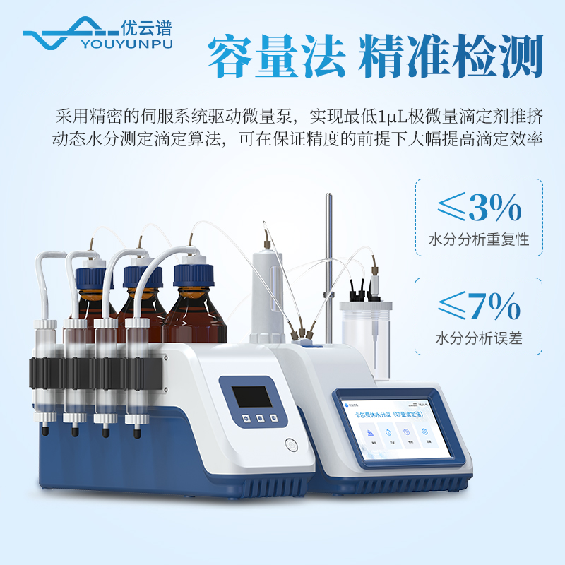 容量法卡尔费休水分仪